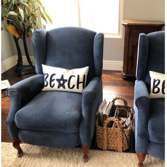 Lumbar Beach Pillow Cover Nautical Coastal Decor Cottage Decorative Accent Case - Picture 3 of 6